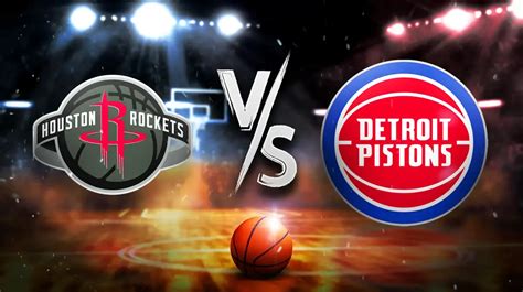 rockets vs pistons prediction